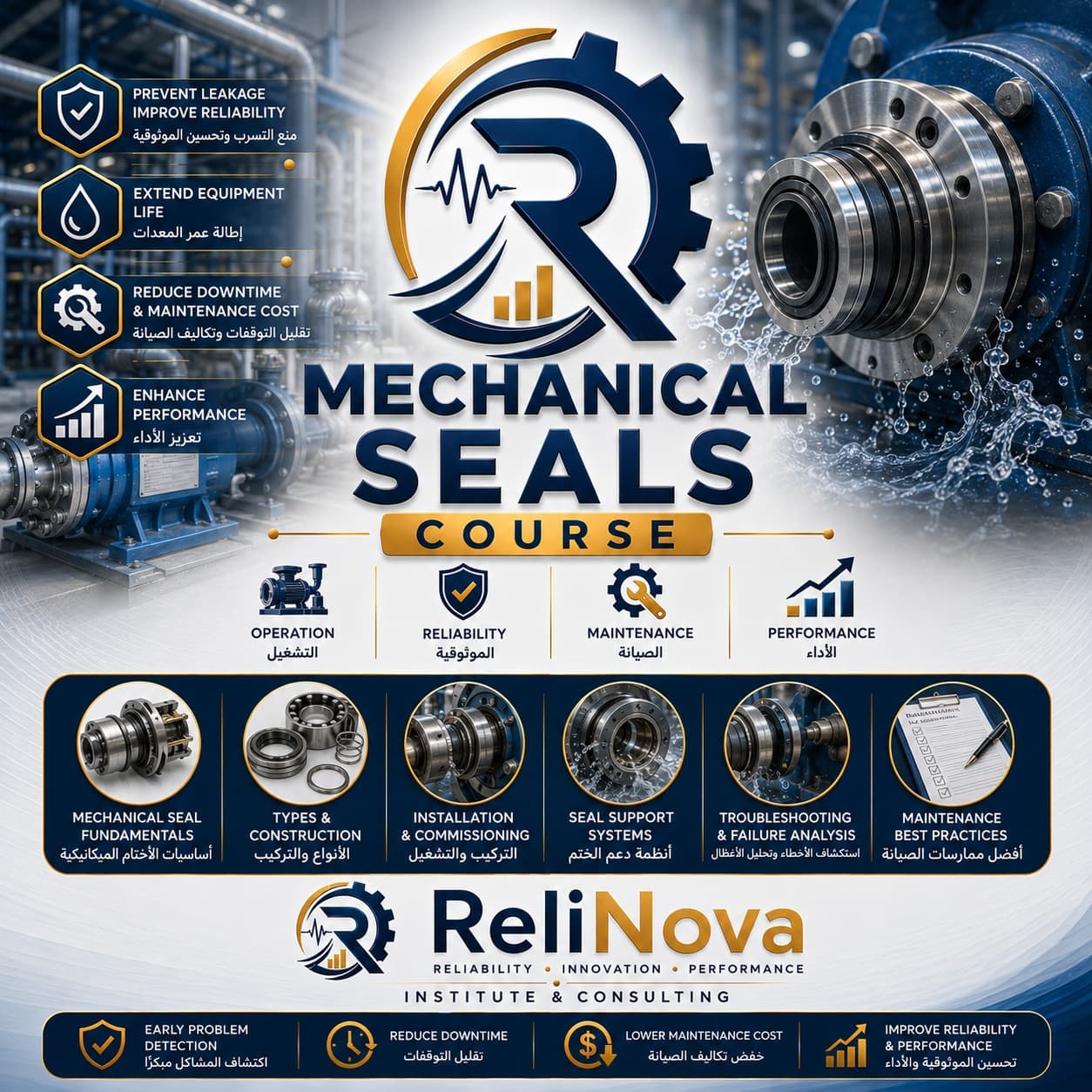 الموانع الميكانيكية (Mechanical Seals)
